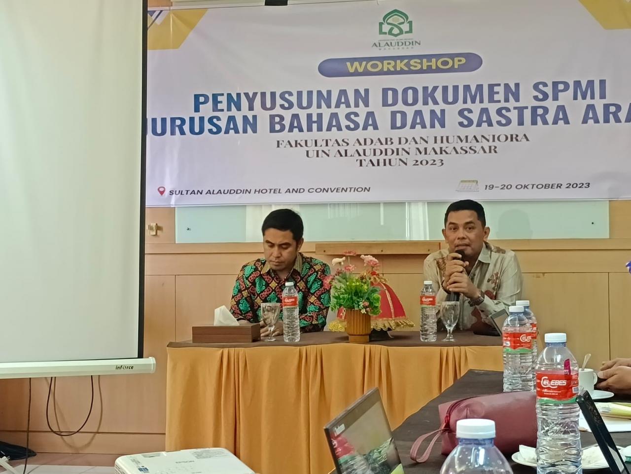 Gambar Jurusan BSA UIN Alauddin Gelar Workshop Penyusunan Dokumen SPMI