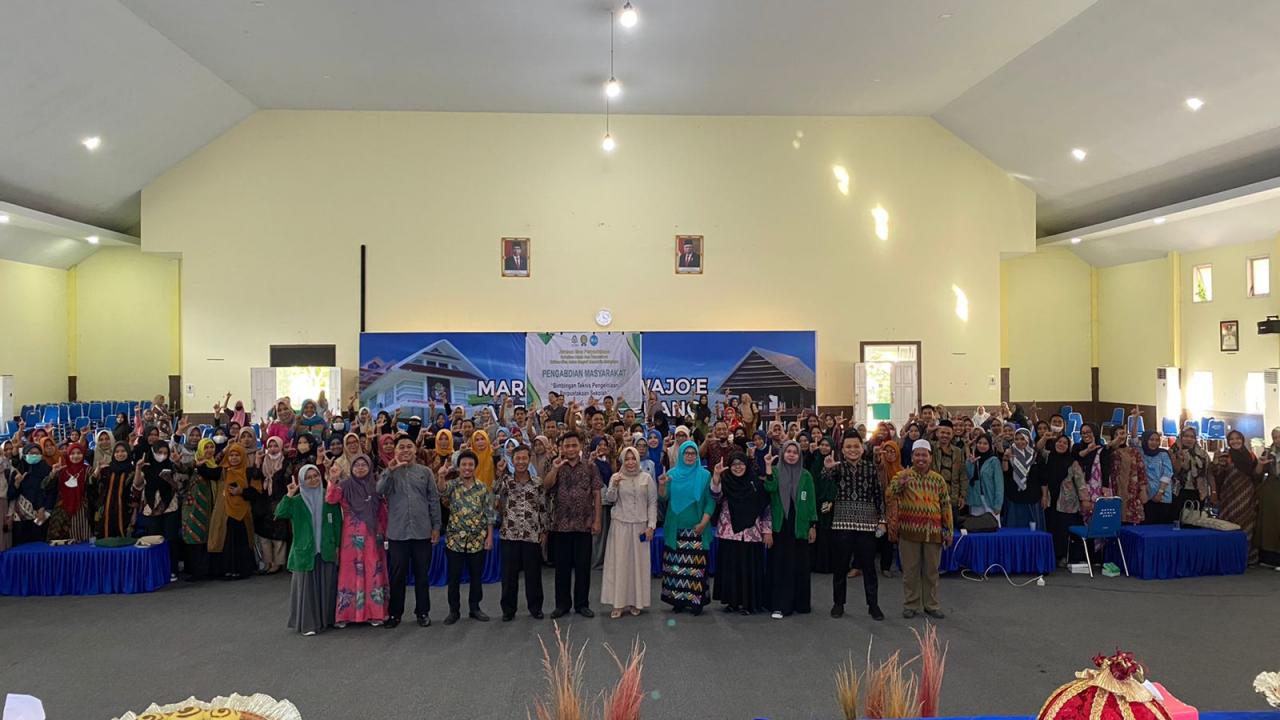 Gambar Jurusan Ilmu Perpustakaan UIN Makassar Gandeng Dinas Pendidikan Kab Wajo Gelar Bimtek Pengelolaan Pe