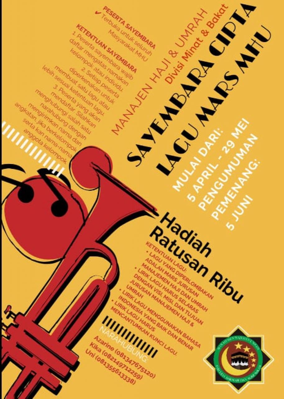 Gambar Jurusan MHU Gelar Sayembara Cipta Lagu Mars MHU