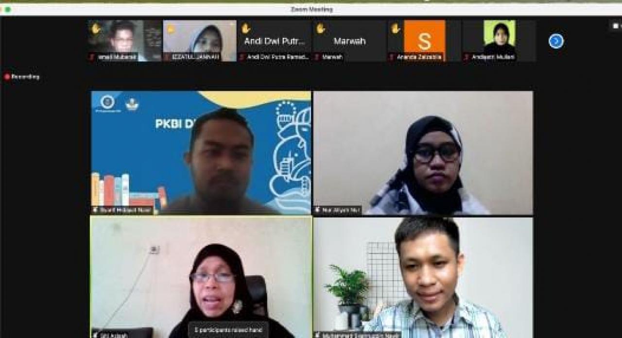 Gambar Jurusan PBI FTK UIN Alauddin Hadirkan Alumni, Bahas Tips dan Trik Dapat Beasiswa