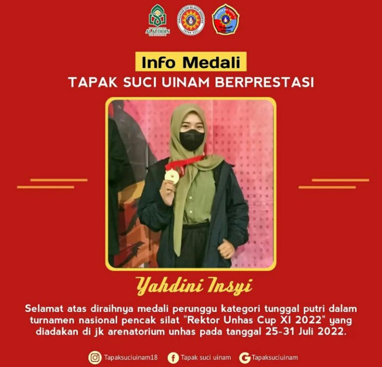 Gambar Kader Tapak Suci UIN Alauddin Raih Perunggu di Rektor Unhas Cup
