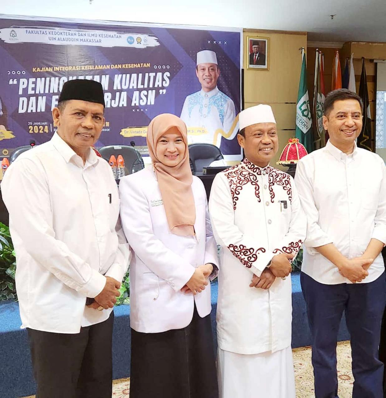 Gambar Kajian FKIK UIN Alauddin: Ustads Das'ad Latif Ajak Tingkatkan Etos Kerja ASN