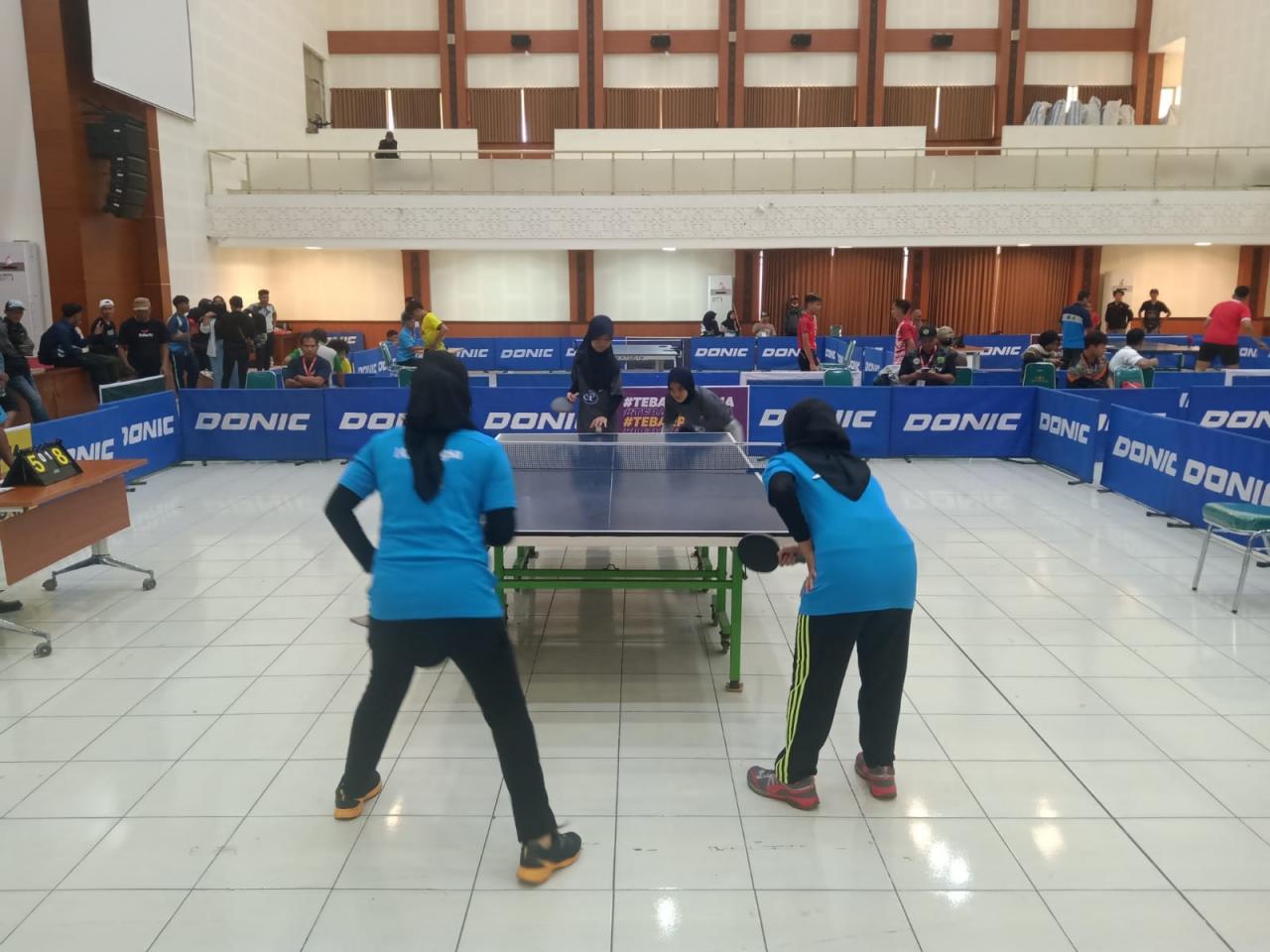 Gambar Kalahkan IAIN Langsa, Tennis Meja Ganda Putri UIN Makassar Lolos Babak Penyisihan