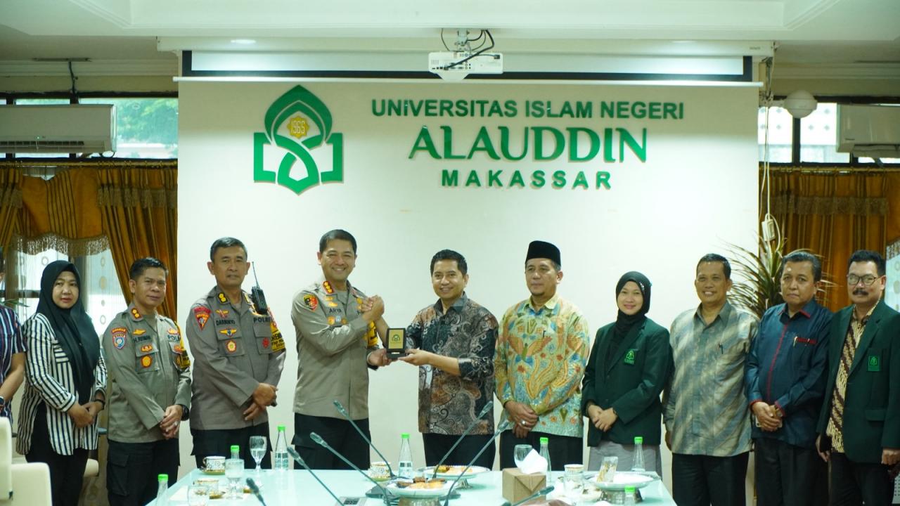 Gambar Kapolrestabes Makassar Kunjungi UIN Alauddin, Bahas Sinergi, Keamanan, dan Budaya Dam
