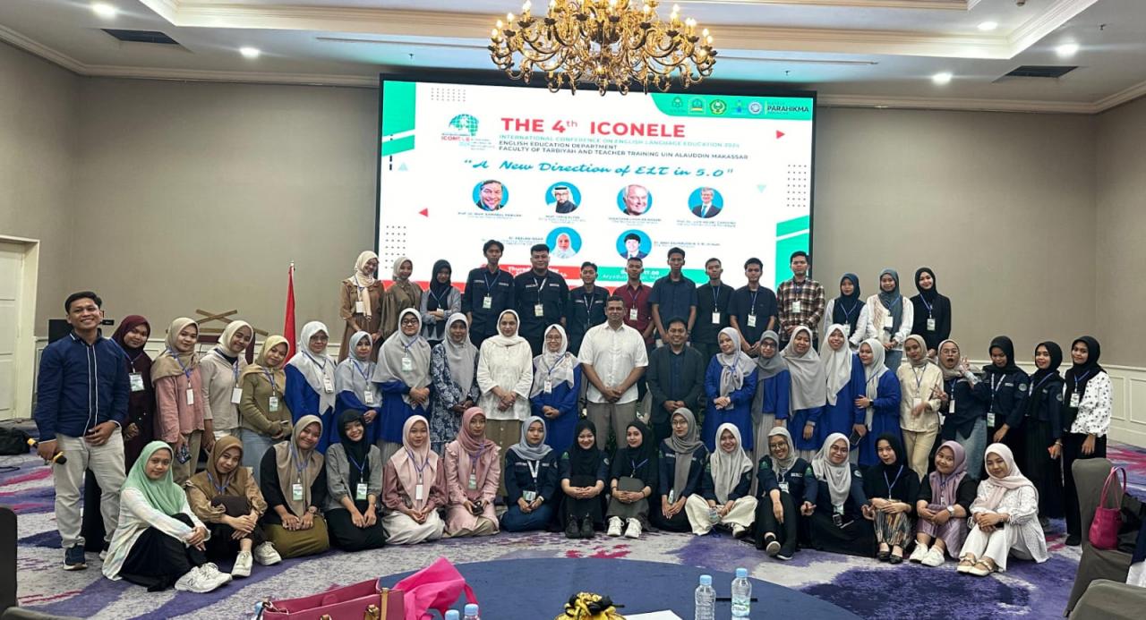 Gambar Keempat Kalinya, Prodi PBI UIN Alauddin Sukses Gelar Konferensi Internasional 2024