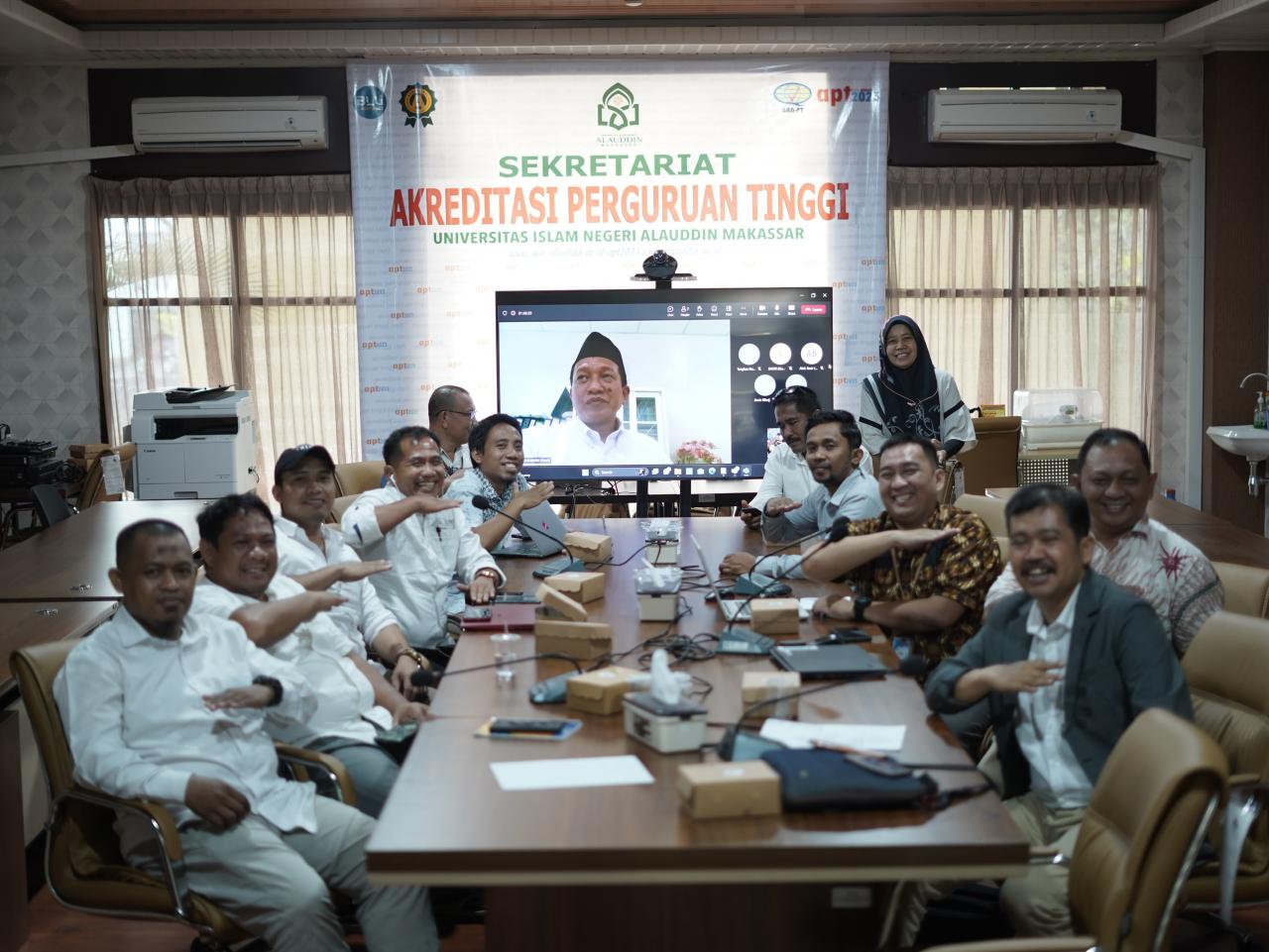 Gambar Kemenkeu RI Monitoring Persiapan Penyaluran KIP UIN Alauddin Makassar Melalui E-Wallet Link-Aja