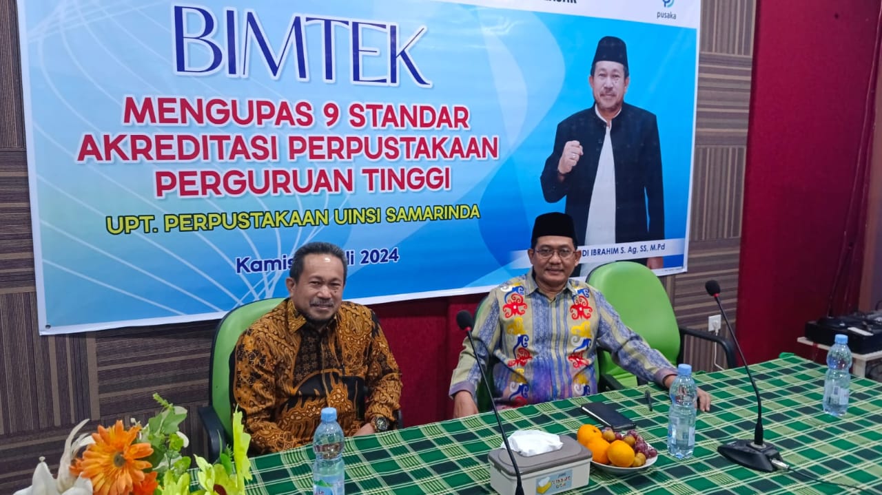 Gambar Kepala Perpus UIN Alauddin Jadi Narasumber Workshop Literasi Perpustakaan di UINSI Samarinda