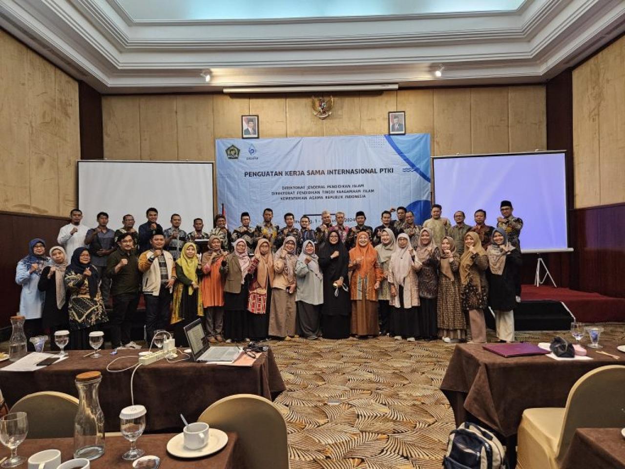 Gambar Kepala Pusat Bahasa UIN Alauddin Makassar Hadiri  Penguatan Kerja Sama Internasional PTKI di Semaran