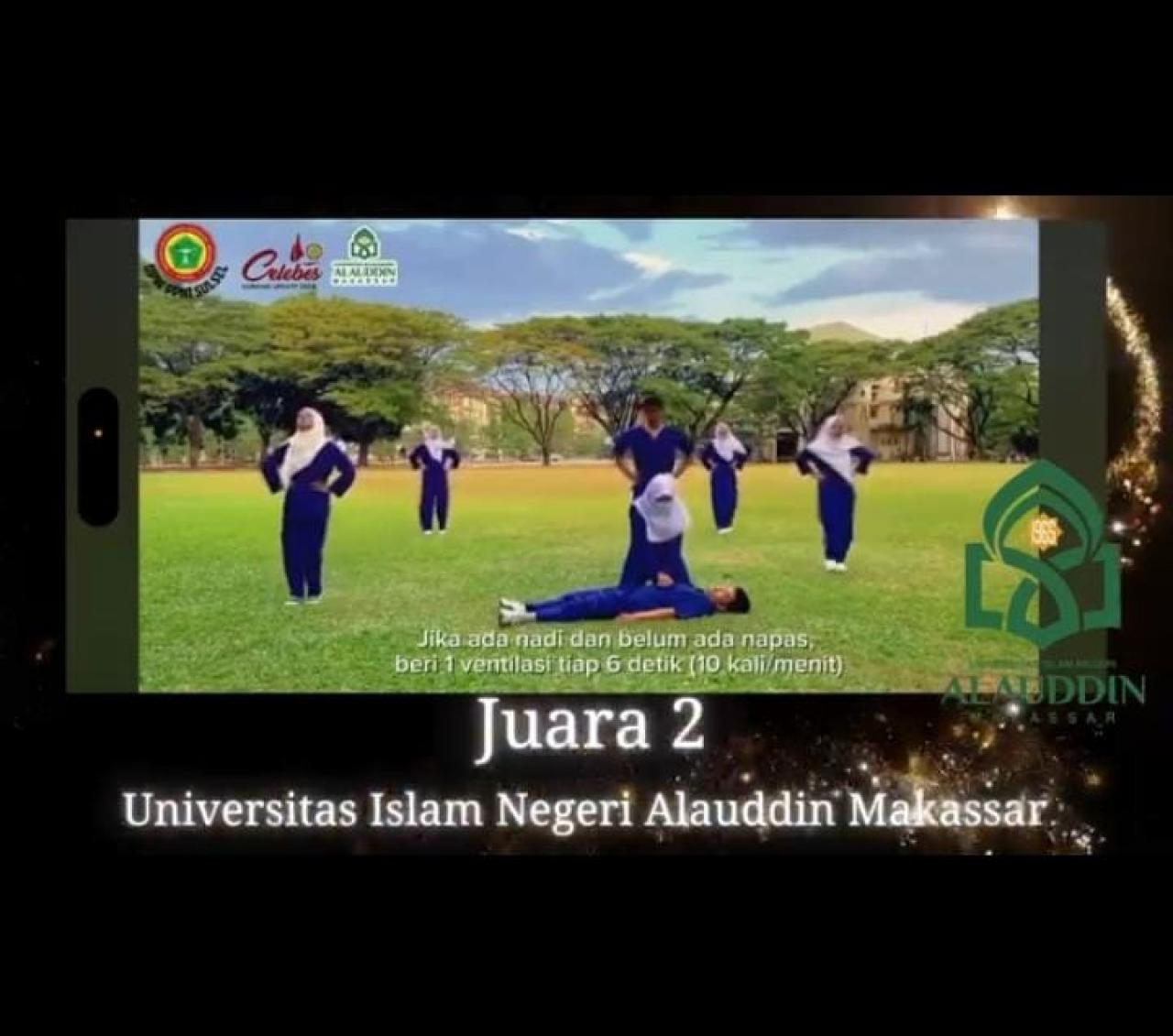 Gambar Keperawatan UIN Alauddin Makassar Raih Juara 2 Lomba Video Senam RJP