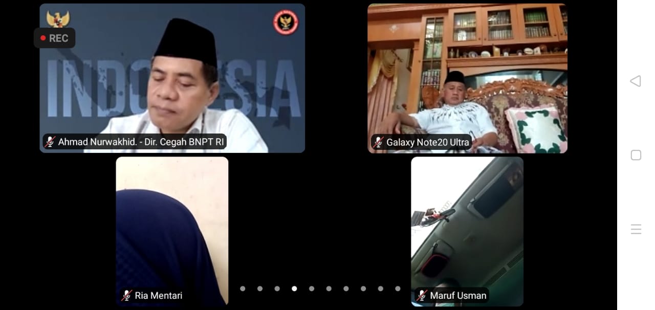 Gambar Kerjasama BNPT, PB DDI dan ICATT, Klinik Deradikalisasi UIN Alauddin Adakan Webinar