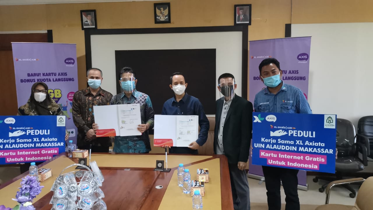 Gambar Kerjasama XL, UIN Alauddin Salurkan Ribuan Paket Kuota Pada Mahasiswa