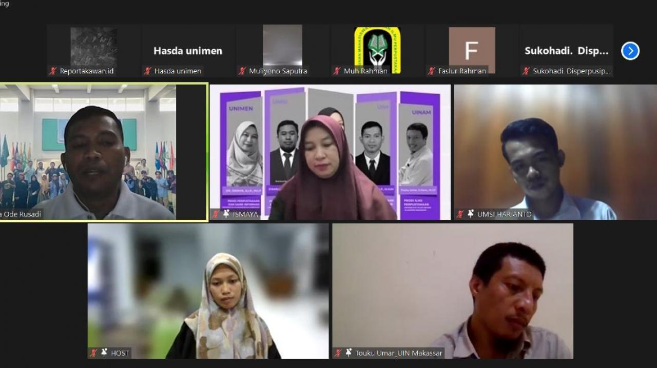 Gambar Ketua Jurusan IP UIN Alauddin Bicara Ilmu Perpustakaan Menyongsong Indonesia Emas 2045