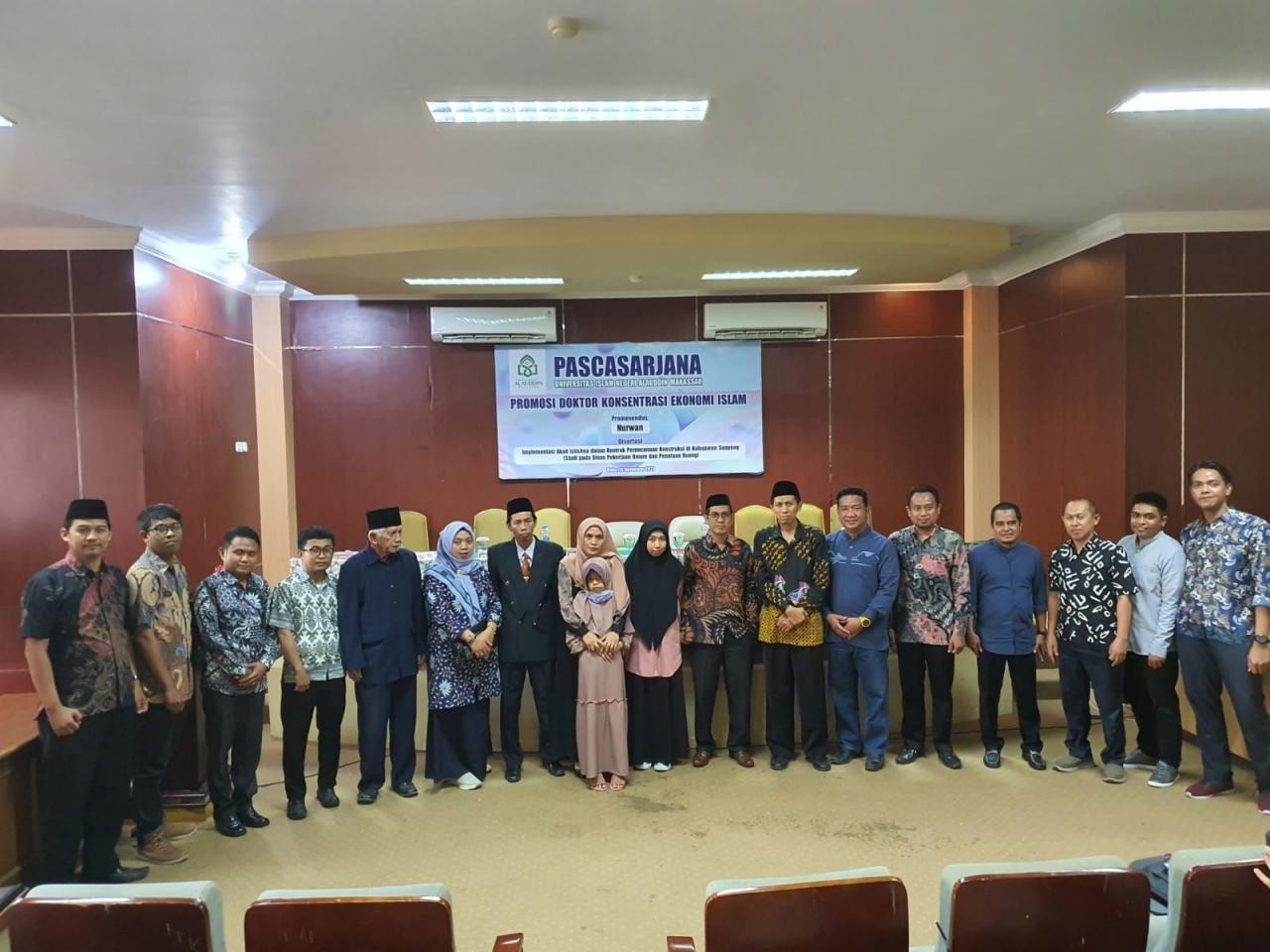 Gambar Ketua Prodi HTN Apresiasi PNS Pemda Soppeng Raih Gelar Doktor di UIN Alauddin Makassar