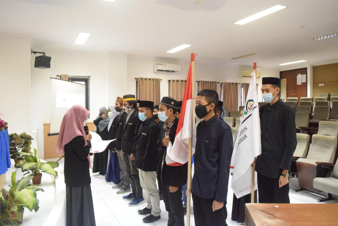 Gambar Ketua Umum Terpilih CSSMoRA UIN Alauddin Periode 2021-2022 Resmi Dilantik