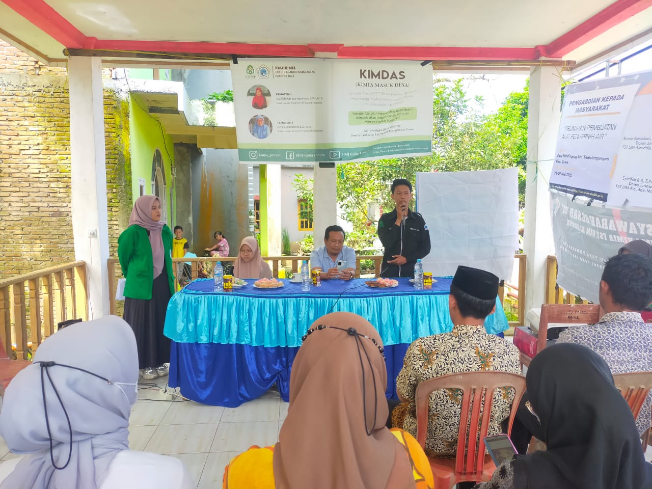 Gambar Kimia UIN Alauddin Gelar Kimdas di Desa Pa'ladingang Gowa