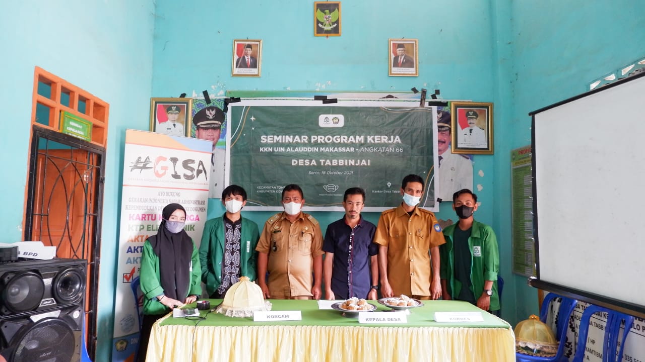 Gambar KKN Tabbinjai Angkatan 66 UIN Alauddin Gelar Seminar Program Kerja