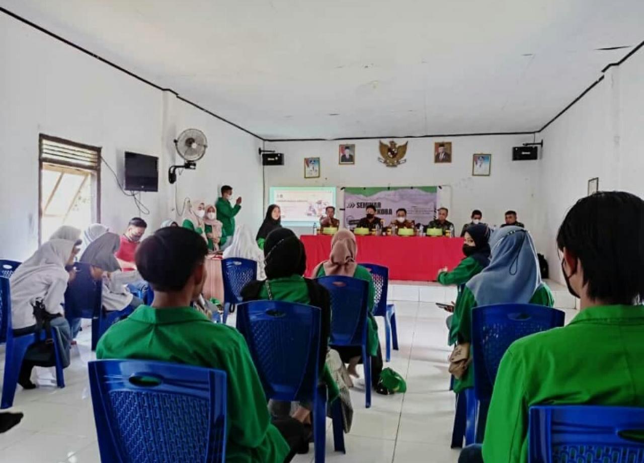 Gambar KKN UIN Alauddin di Desa Carigading Sosialisasi Bahaya Narkoba