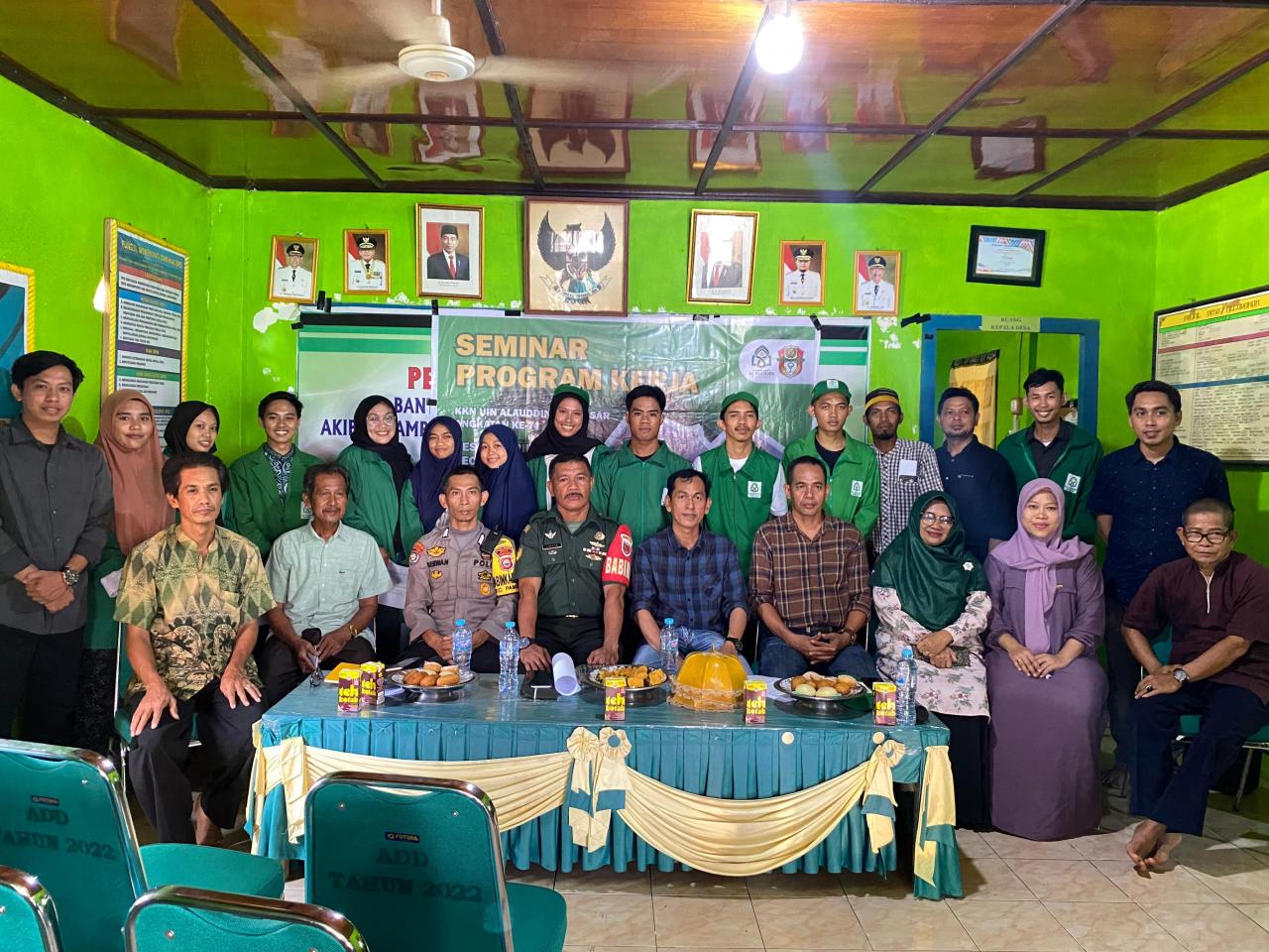 Gambar Kolaborasi dan Pengabdian Nyata, Mahasiswa KKN Posko Desa Kampiri Gelar Seminar Proker