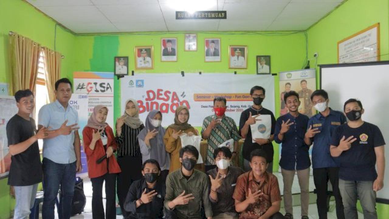 Gambar Kolaborasi HMJ Ilmu Komunikasi, IMIKI PPT UIN Alauddin Sukses Gelar Desa Binaan