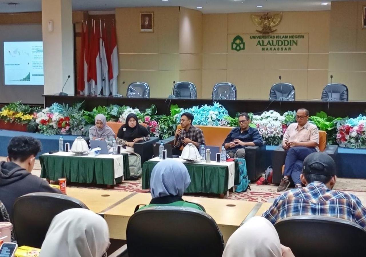Gambar Kolaborasi Mapalasta dan UKM Ritma Lakukan Talkshow Bahas Dampak PLTU Captive dan Transisi Energi