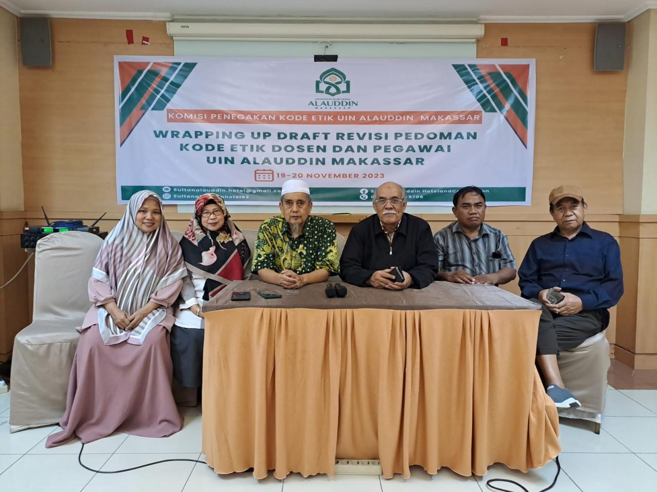 Gambar KPKE UIN Alauddin Bahas Pedoman Kode Etik Dosen dan Pegawai