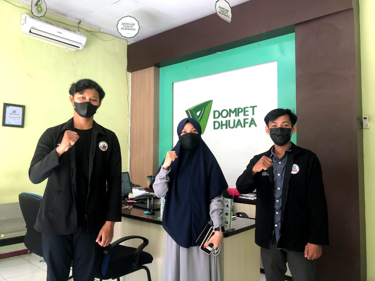 Gambar KSEI Forkeis UIN Alauddin Audiensi Bersama Dompet Dhuafa Sulsel