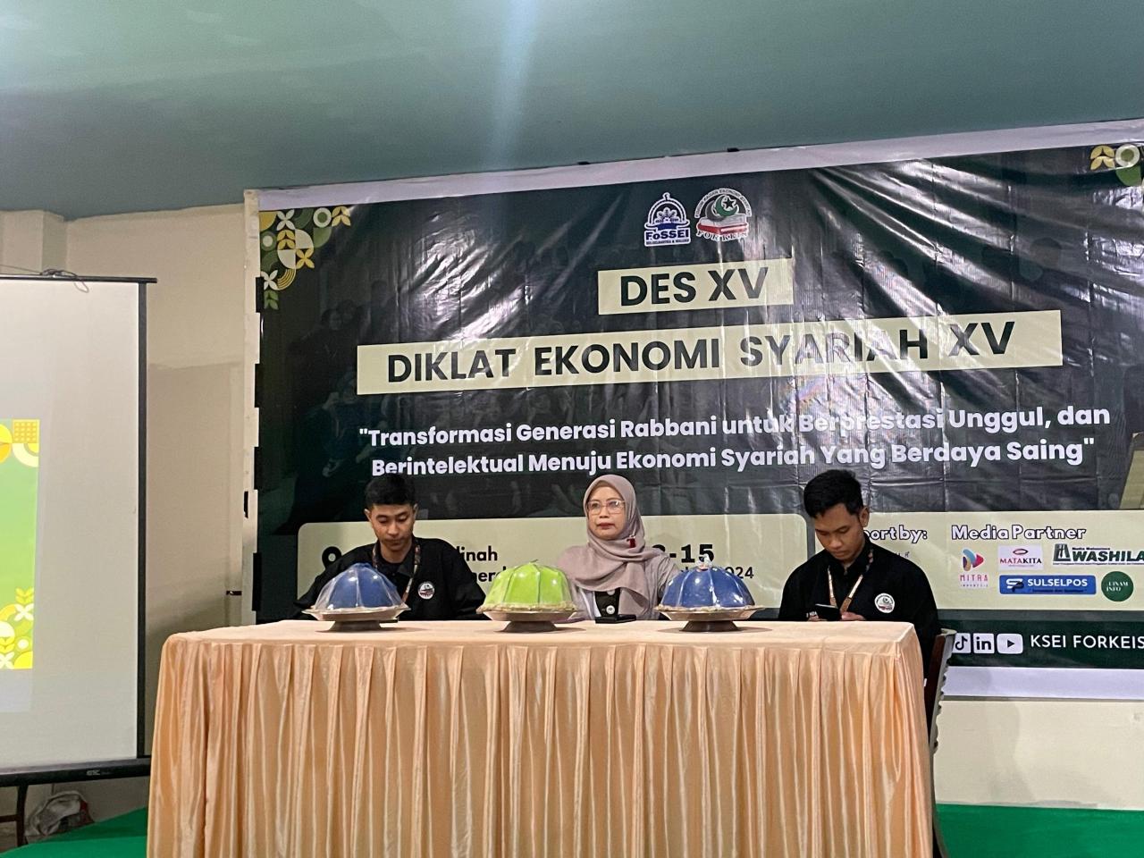 Gambar KSEI Forkeis UIN Alauddin Gelar Diklat Ekonomi Syariah Ke-XV