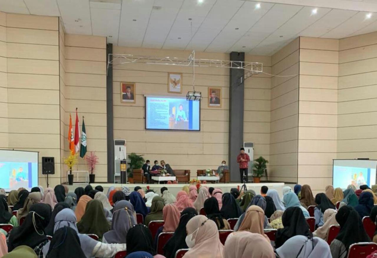 Gambar KSEI Forkeis UIN Alauddin Gelar Kuliah Umum Wakaf Goes to Campus