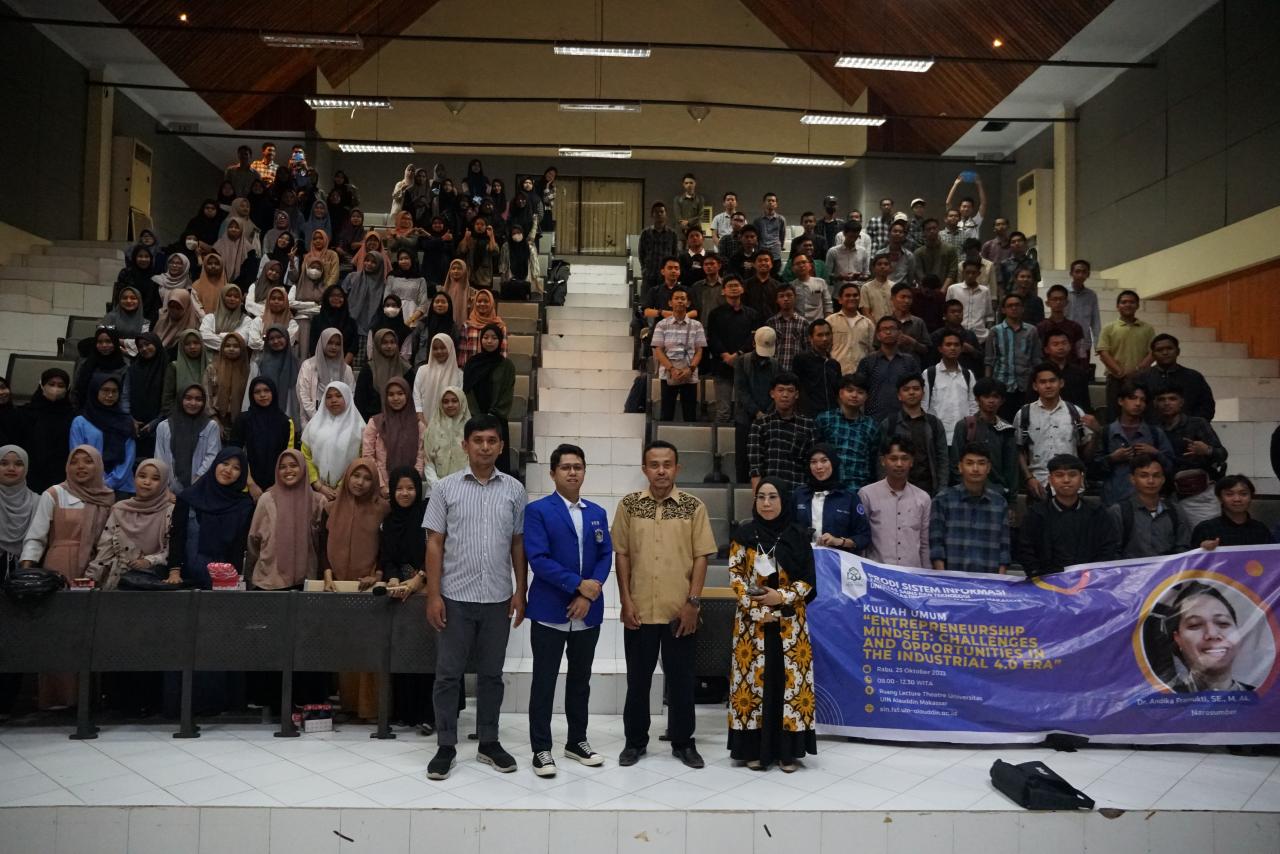 Gambar Kuliah Tamu Prodi Sistem Informasi UIN Alauddin Makassar Bahas Peluang dan Tantangan Era 4.0