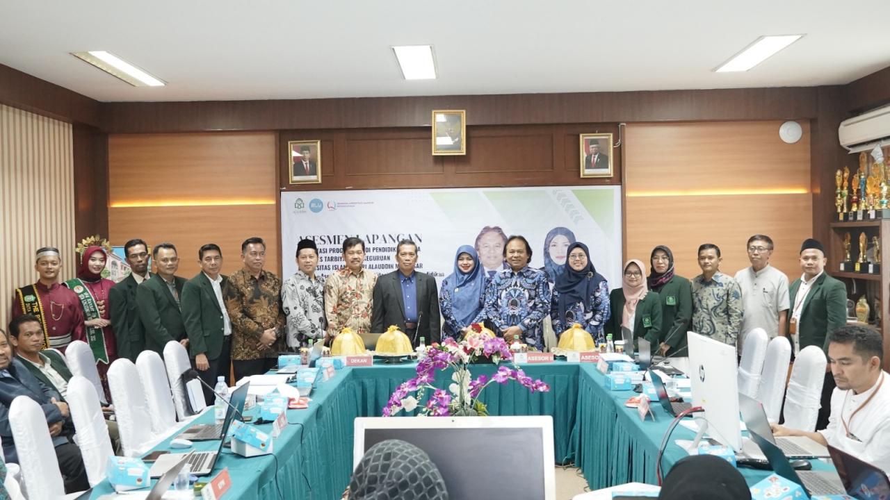 Gambar LAMDIK Visitasi dan Asesmen Lapangan Prodi Pendidikan Fisika FTK