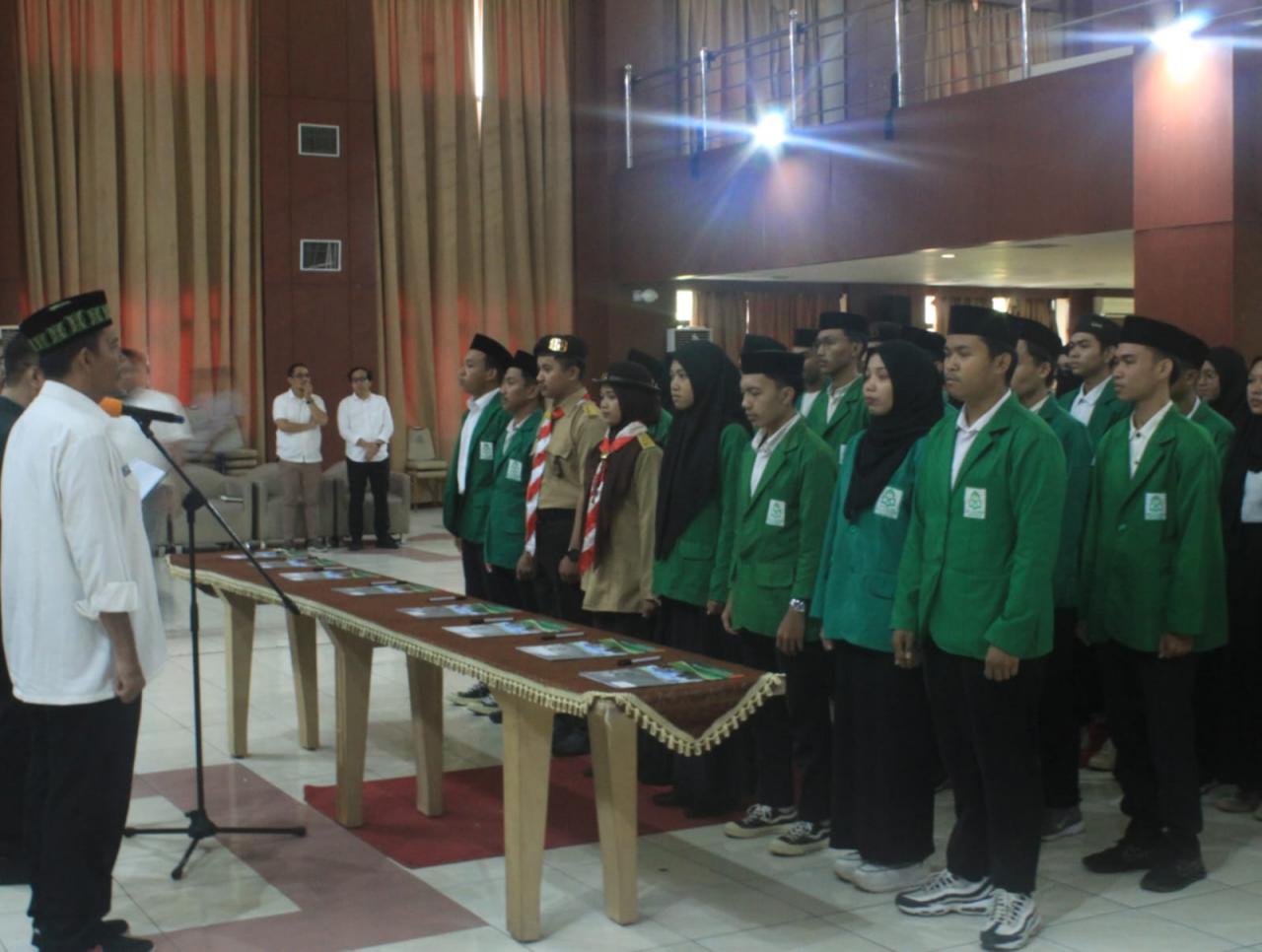 Gambar Lantik Pengurus Lembaga Kemahasiswaan, Rektor: Jadilah Pengurus Berkaliber