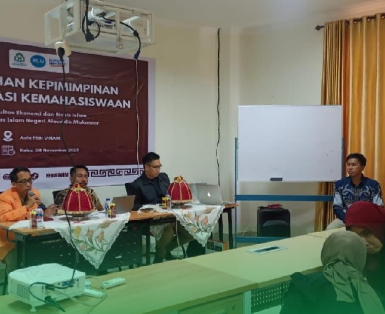 Gambar Latihan Kepemimpinan FEBI UIN Alauddin, Upaya Perkuat Semangat Berorganisasi Mahasiswa