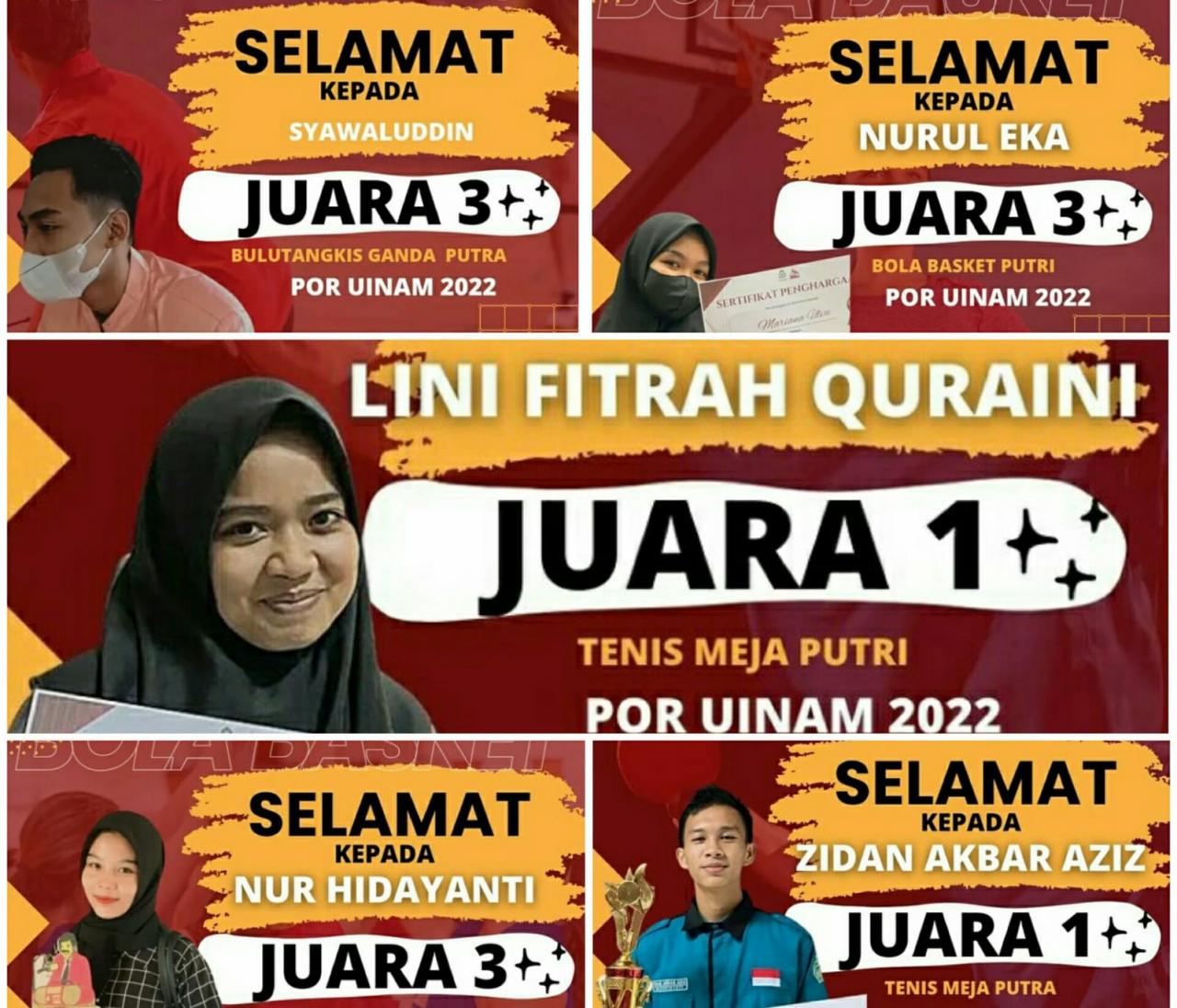 Gambar Lima Mahasiswa MPI Raih Piagam di POR UIN Alauddin