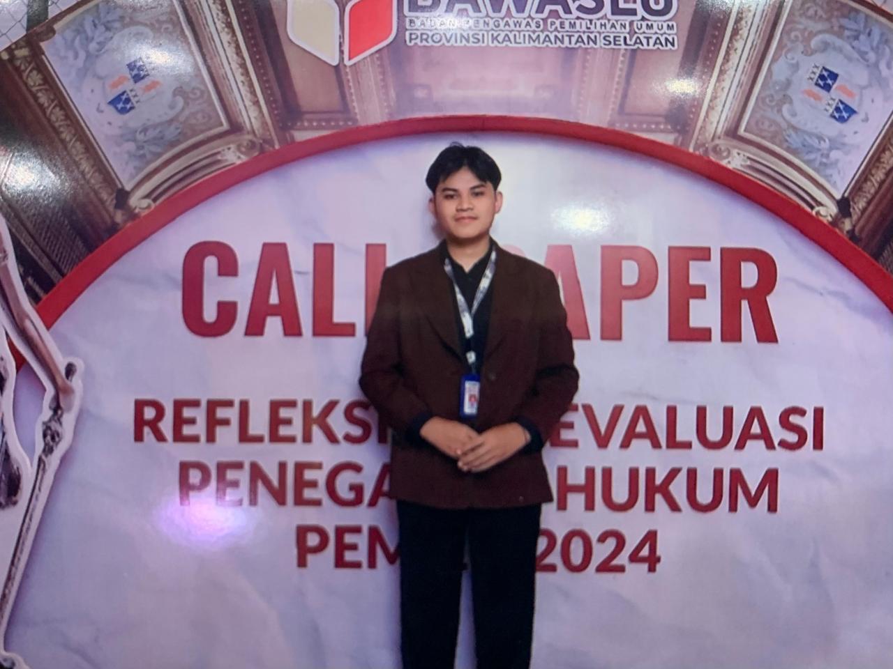 Gambar Lolos Seleksi, Mahasiswa UIN Alauddin Peserta Termuda Call For Papers Tingkat Nasional di Banjarmasi