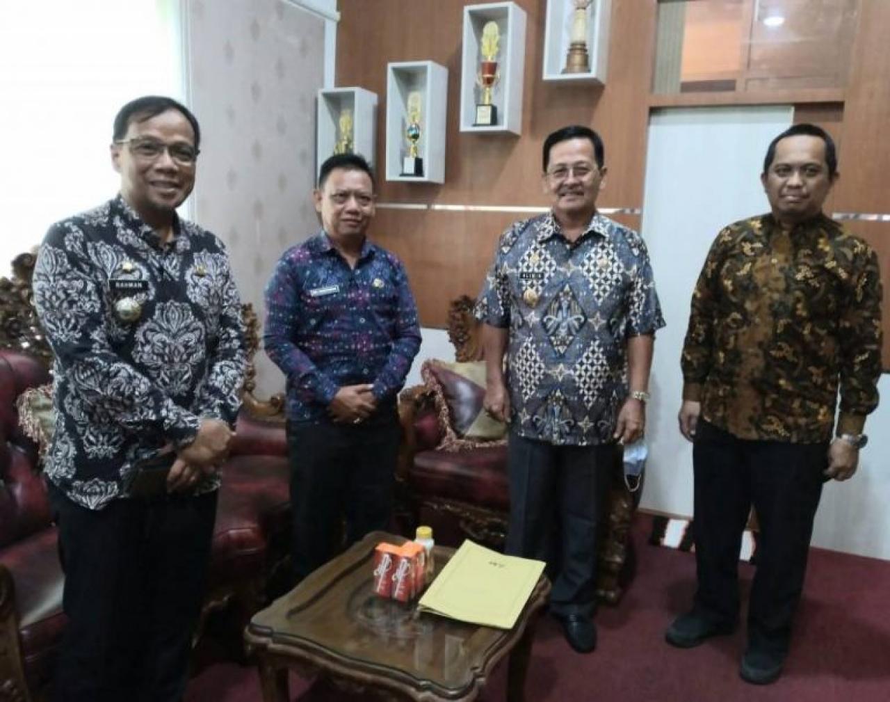 Gambar LP2M UIN Alauddin Temui Pemkab Pinrang Bahas Pelaksanaan KKN Angkatan 66