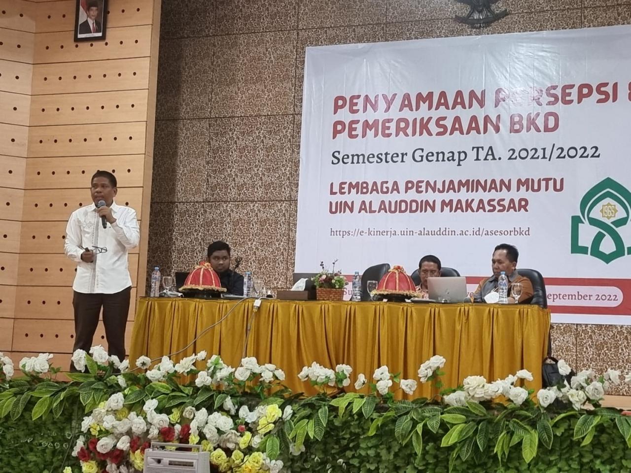 Gambar LPM UIN Alauddin Satukan Persepsi Dalam Pemeriksaan BKD