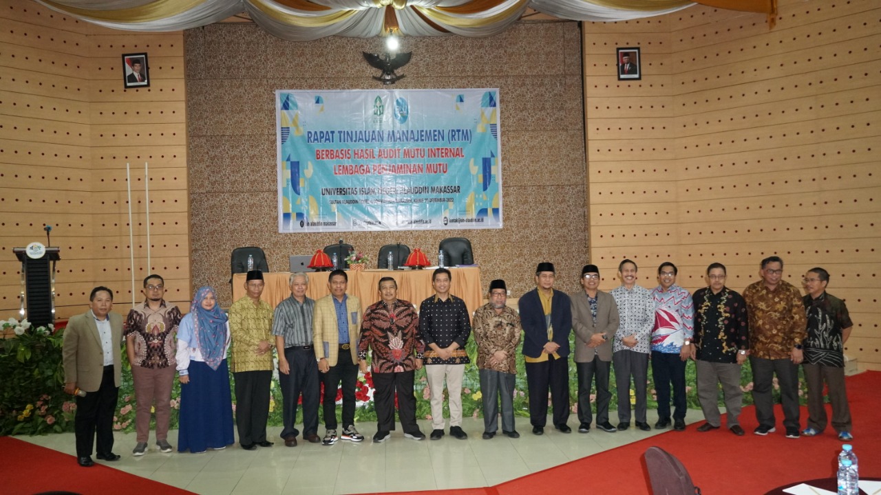 Gambar LPM UIN Makassar Adakan RTM Berbasis AMI