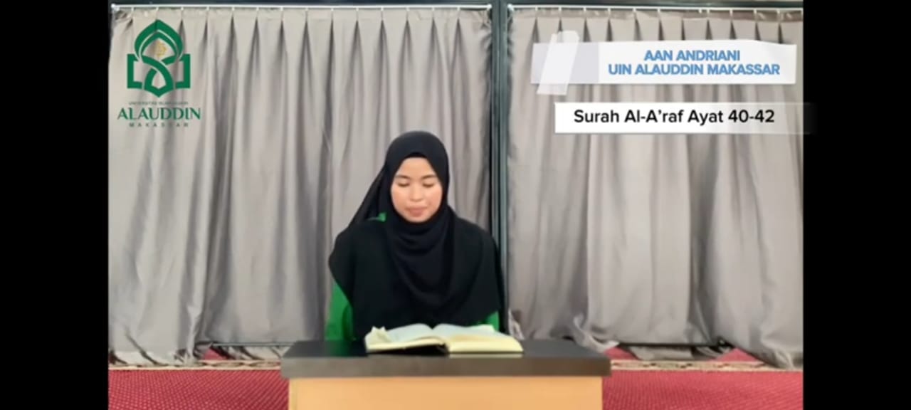 Gambar Mahasiswa AFI UIN Makassar Raih Juara 1 Musabaqoh Tilawatil Qur'an Pada KINMU ke-3 Purwokerto