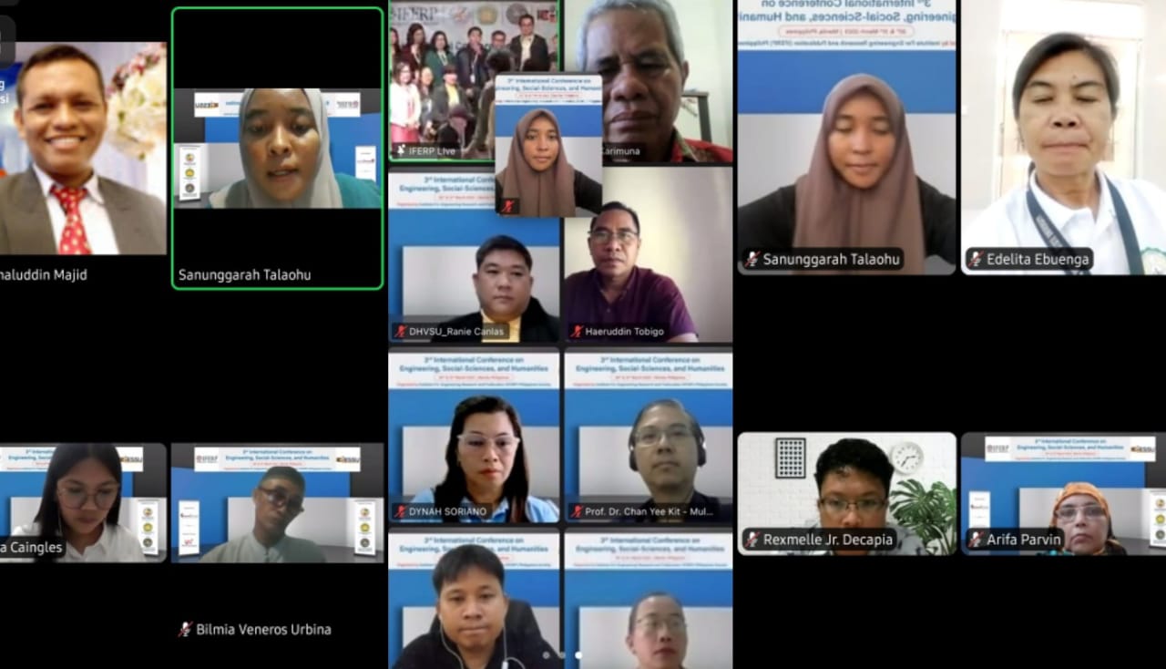 Gambar Mahasiswa Akuntansi UIN Alauddin Presentasi IC-ESSU di Manila Filipina