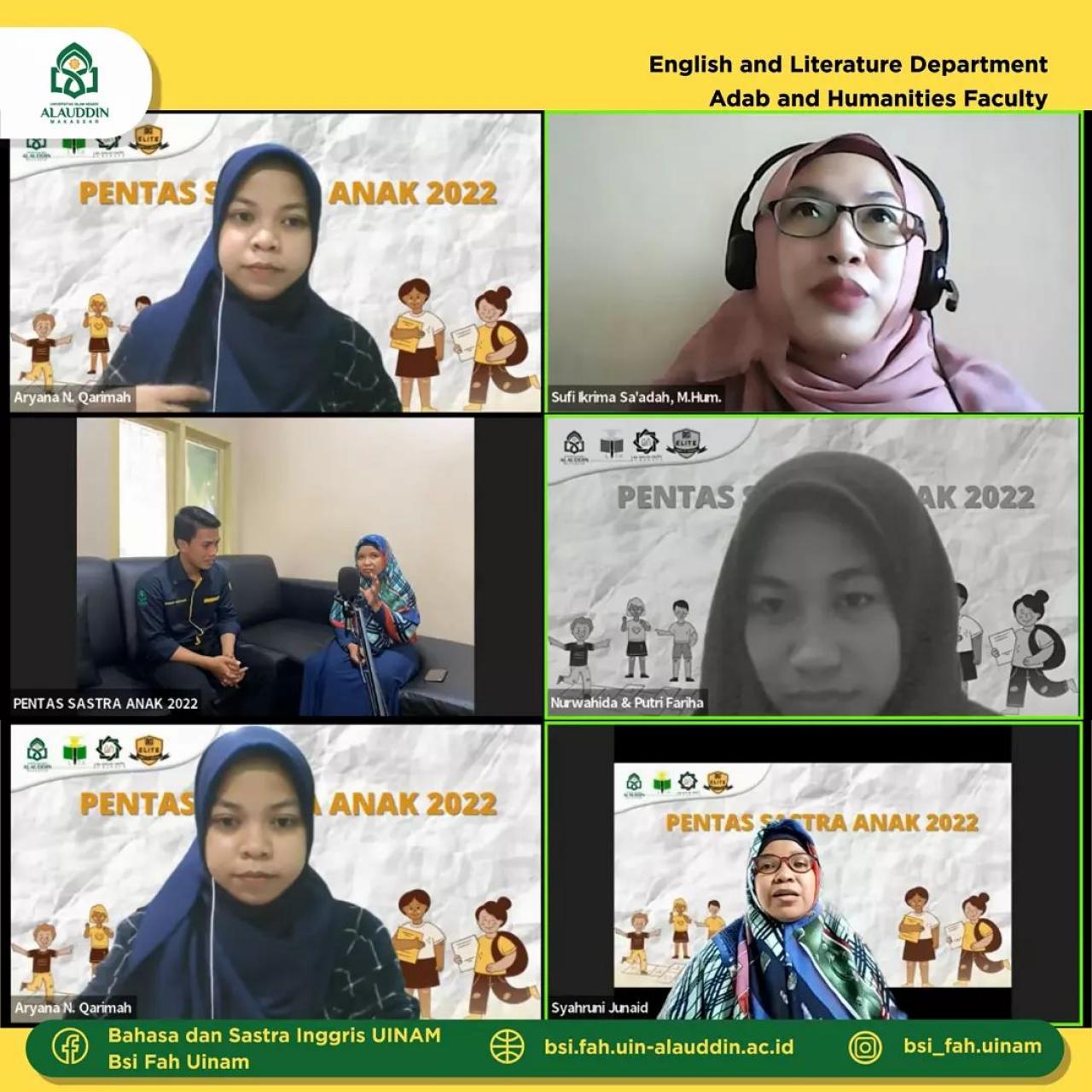 Gambar Mahasiswa BSI UIN Alauddin Gelar Pentas Sastra Anak 2022