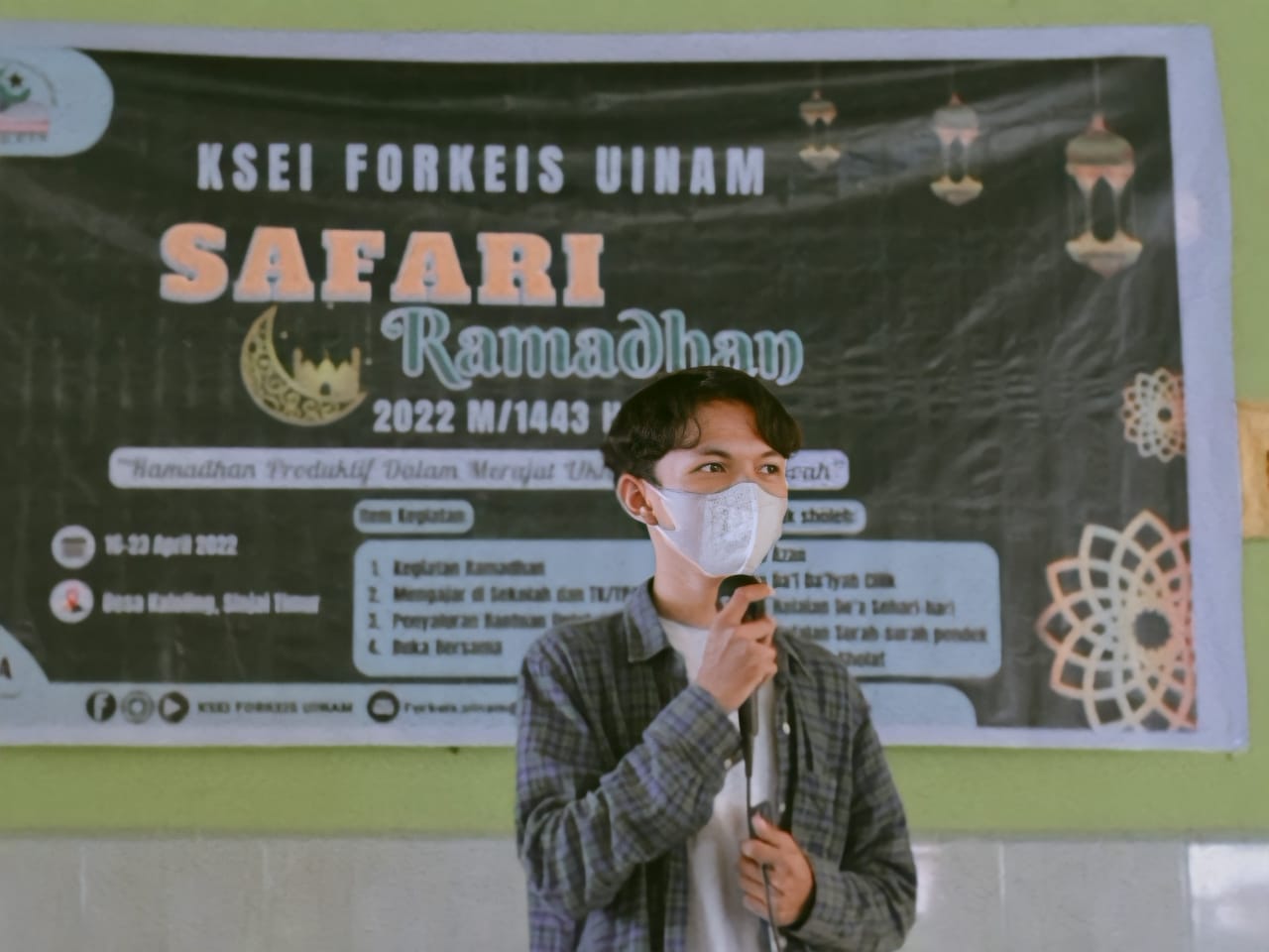 Gambar Mahasiswa Ekonomi Islam UIN Alauddin Juara II Infografis Tingkat Nasional