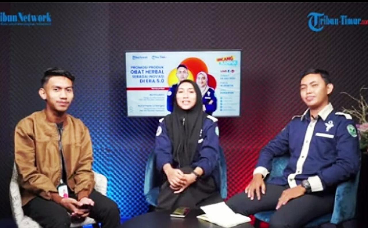 Gambar Mahasiswa Farmasi UIN Alauddin Bahas Obat Herbal dari Daun Botto-Botto di Tribun Timur