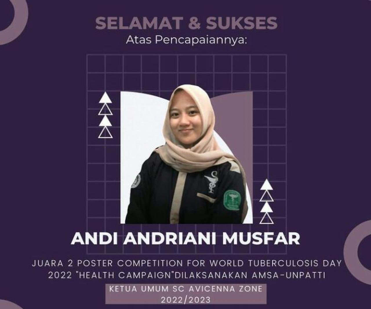 Gambar Mahasiswa Farmasi UIN Alauddin Raih Juara II Lomba Poster di Amsa Unpatti