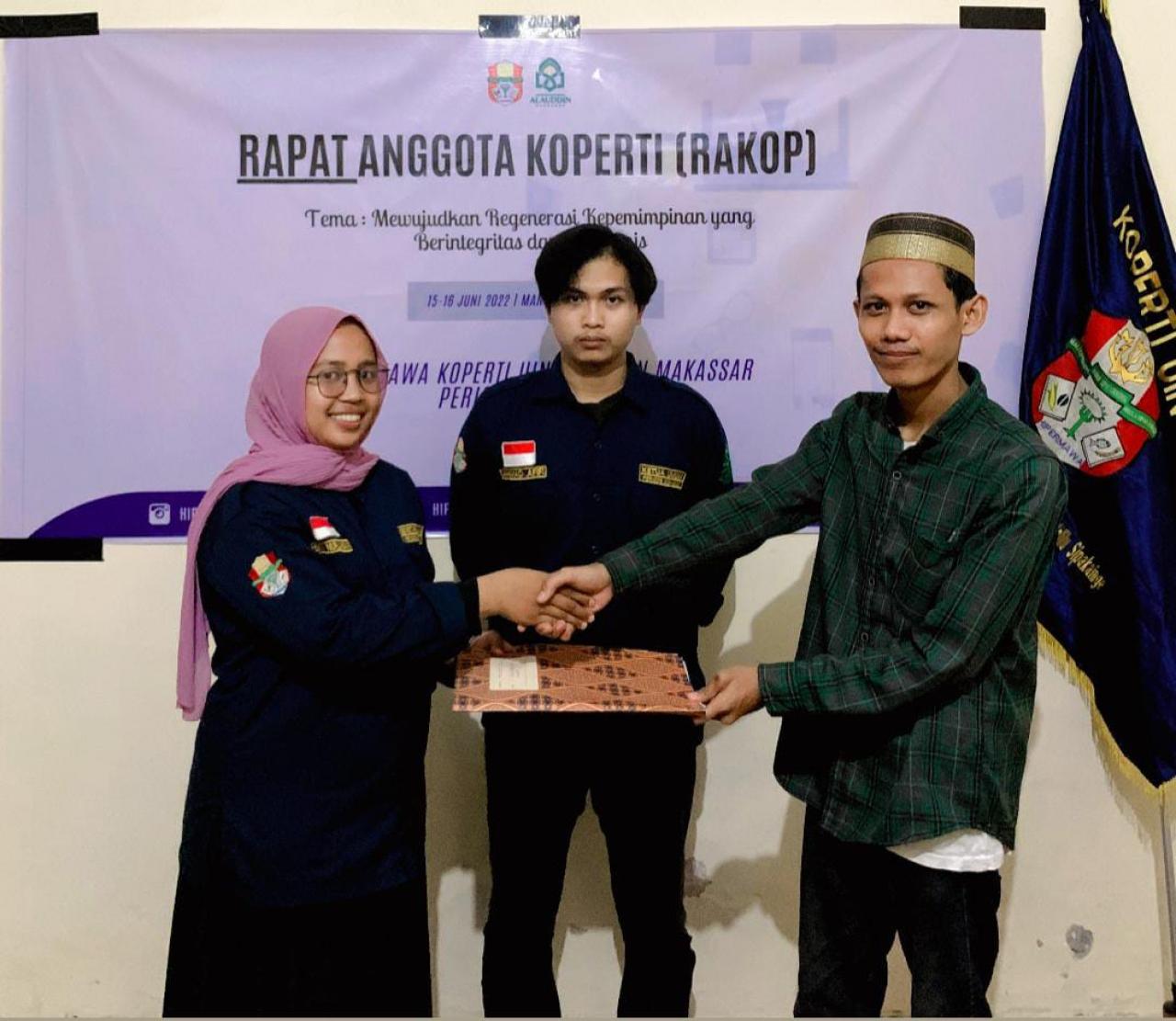 Gambar Mahasiswa HI FUF Terpilih Sebagai Ketua Umum Hipermawa Koperti UIN Alauddin Makassar