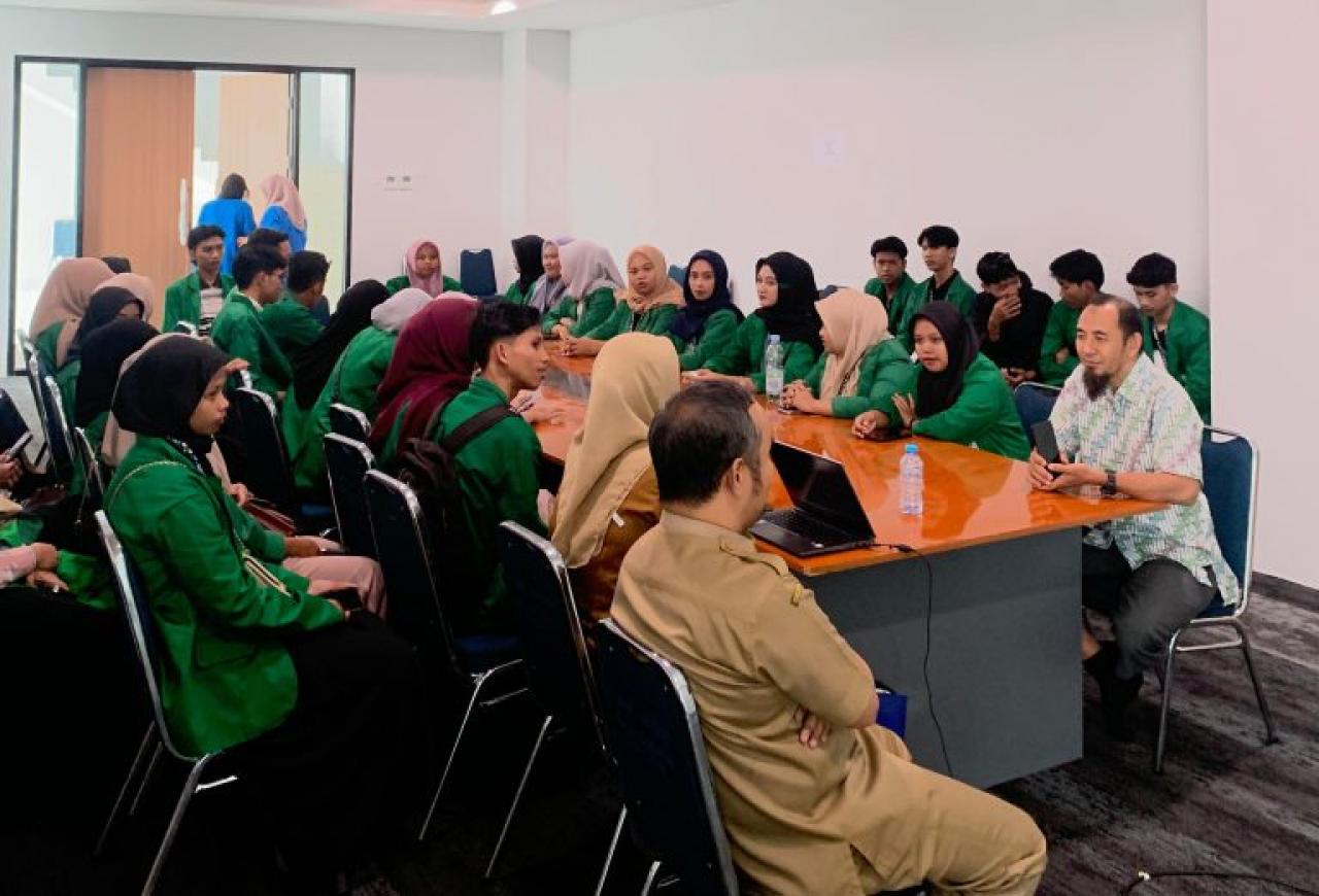 Gambar Mahasiswa Ikom UIN Alauddin Lakukan Kunjungan ke Diskominfo Makassar