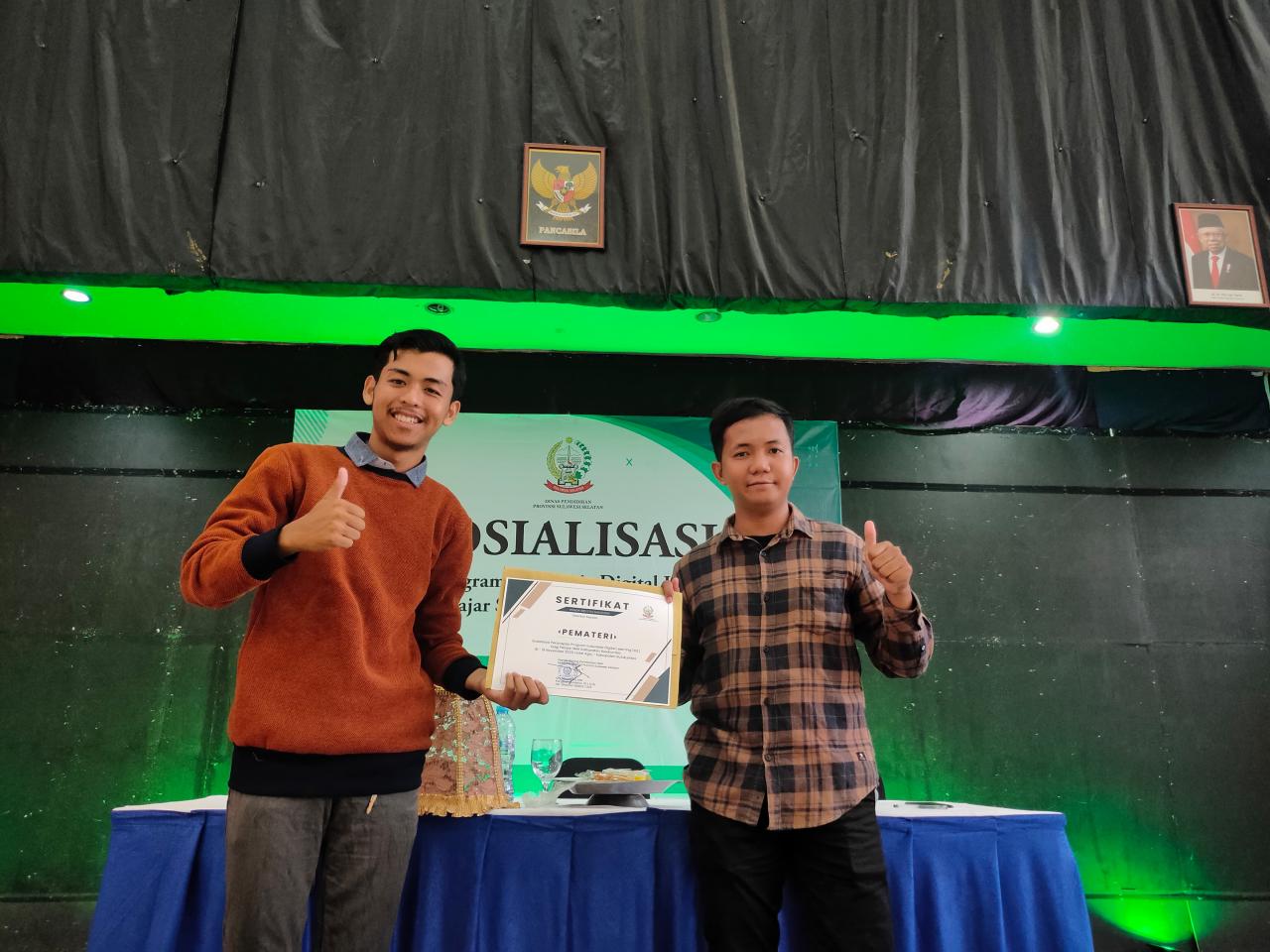 Gambar Mahasiswa Ilmu Politik Jadi Narasumber Workshop Digitalisasi Pembelajaran Disdik Sulsel