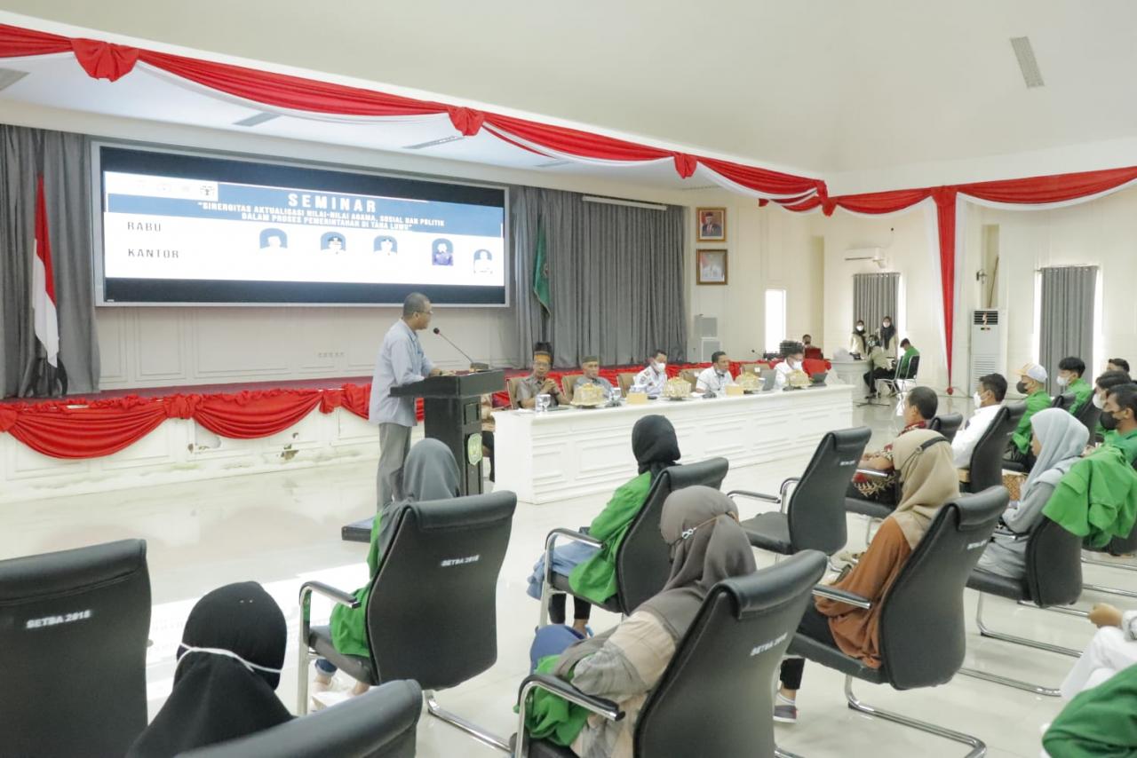 Gambar Mahasiswa KKL Prodi IPol UIN Alauddin Gelar Seminar di Palopo, Ini Yang Dibahas