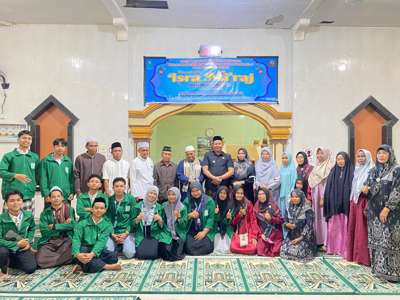 Gambar Mahasiswa KKN Ang.76 UIN Alauddin Menggelar Peringatan Isra' Mi'raj Nabi Muhammad SAW 1446 H