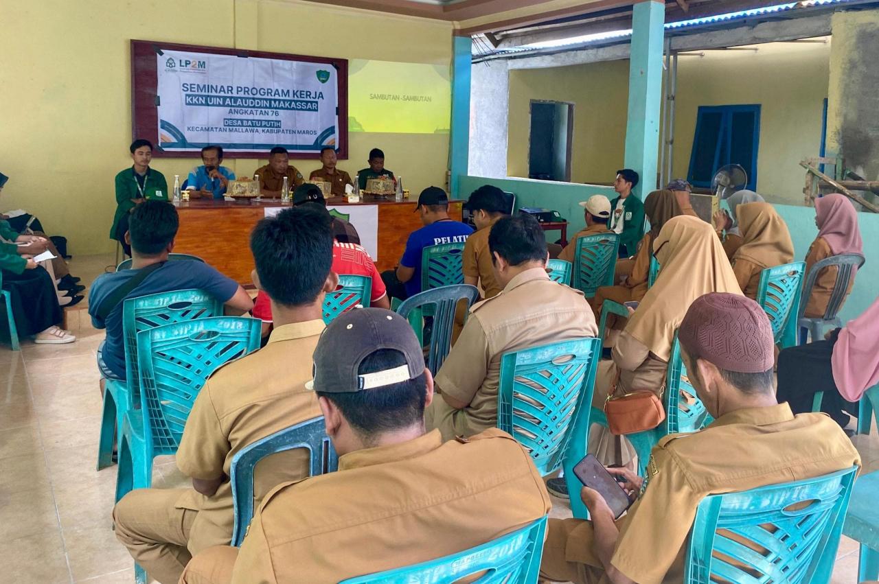 Gambar Mahasiswa KKN Angkatan 76 Desa Batu Putih Usung 5 Program Kerja Prioritas