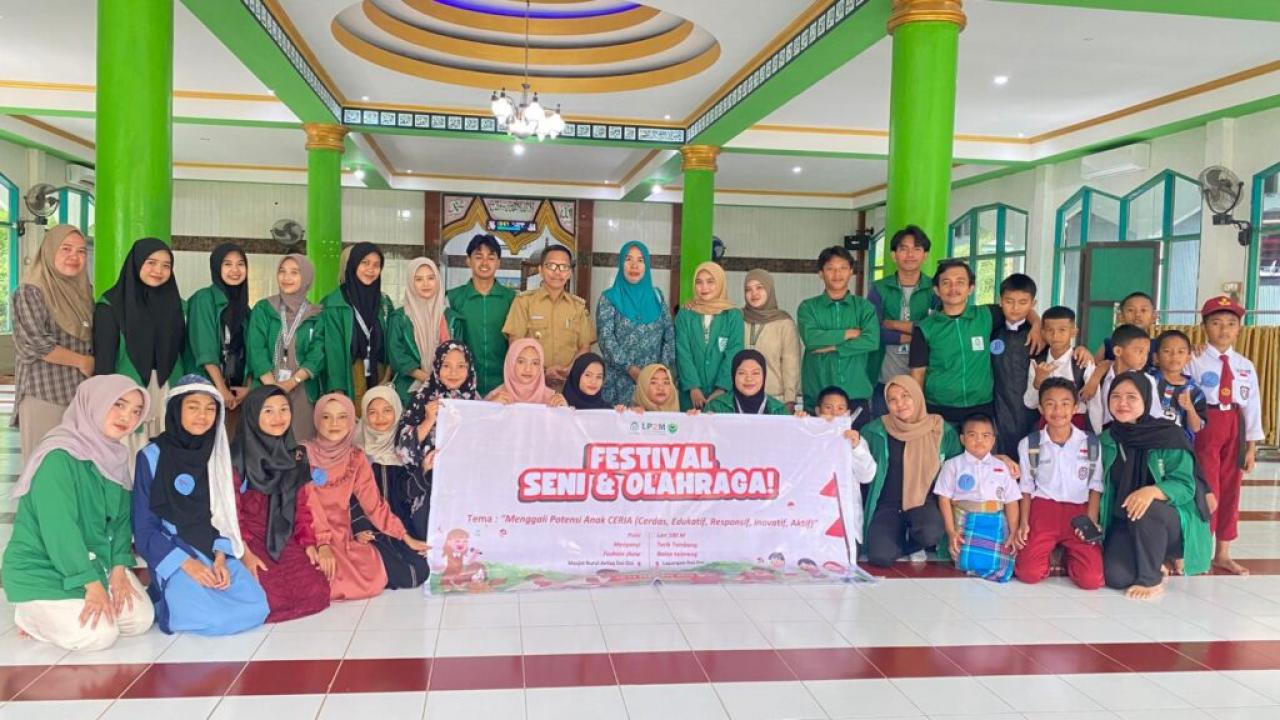 Gambar Mahasiswa KKN Angkatan 76 UIN Alauddin Gali Potensi Anak Melalui Festival Seni dan Olahraga di Barru